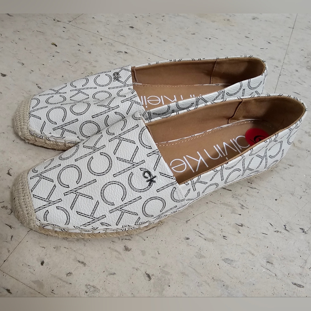 Brand New Calvin Klein Espadrilles, size 6